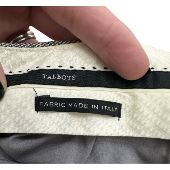 NWT Talbots Windsor Italian Wool Dress Pants Trousers Size 14 Career Office - Picture 4 of 11